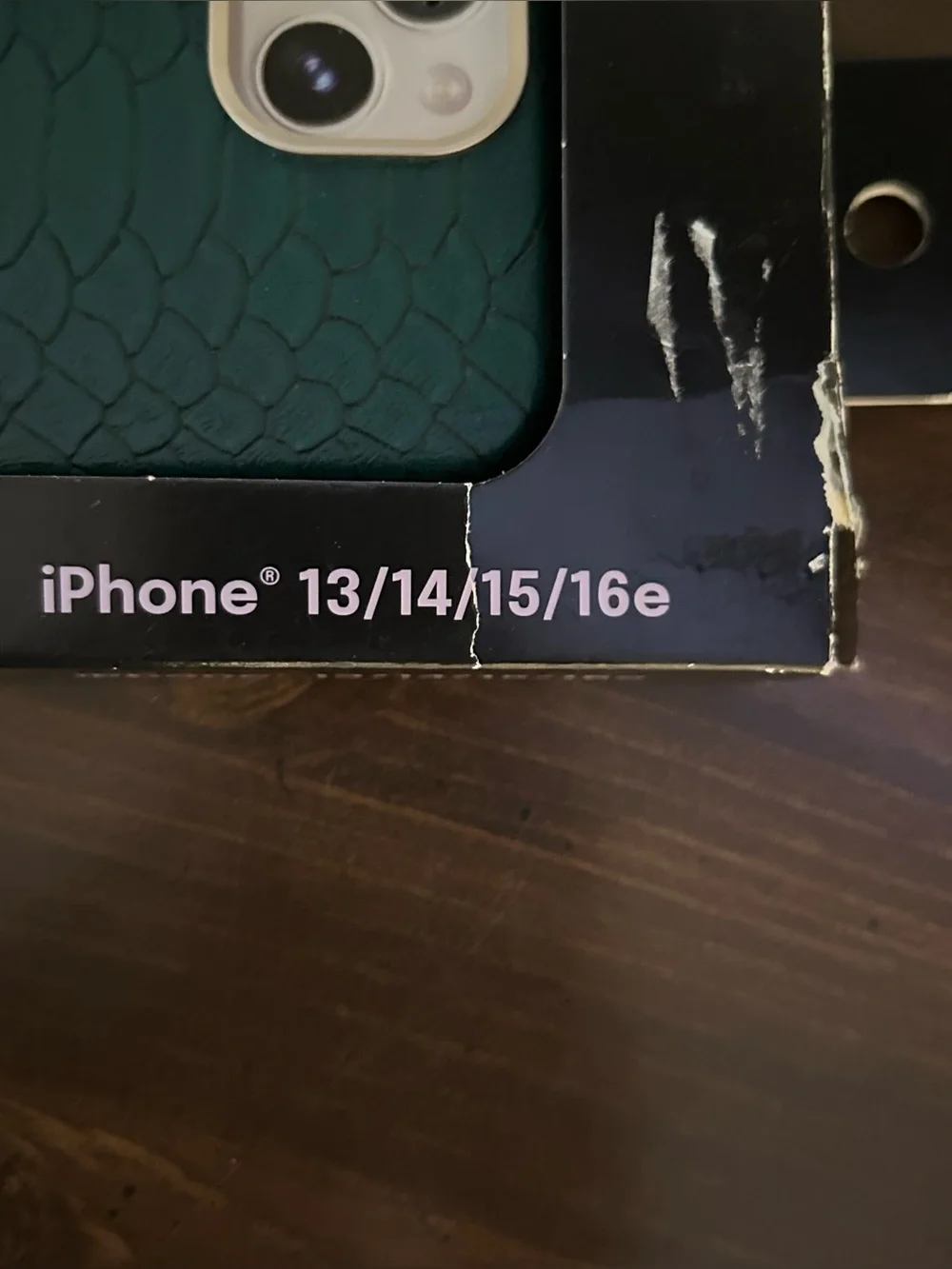 New iphone 13 14 15 16e Green Croc Phone Hello Lux